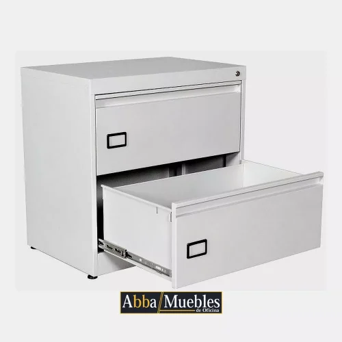 Archivero horizontal 2 gavetas MEAH004