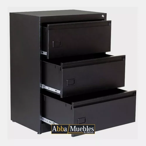 Archivero horizontal 3 gavetas MEAH012