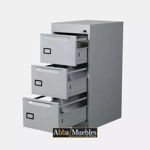 Archivero vertical 3 gavetas MEAV001