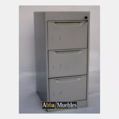 Archivero vertical 3 gavetas MEAV003