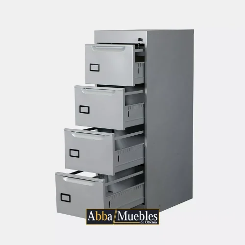 Archivero vertical 4 gavetas MEAV009