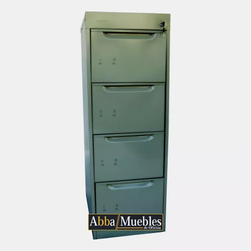 Archivero vertical 4 gavetas MEAV011