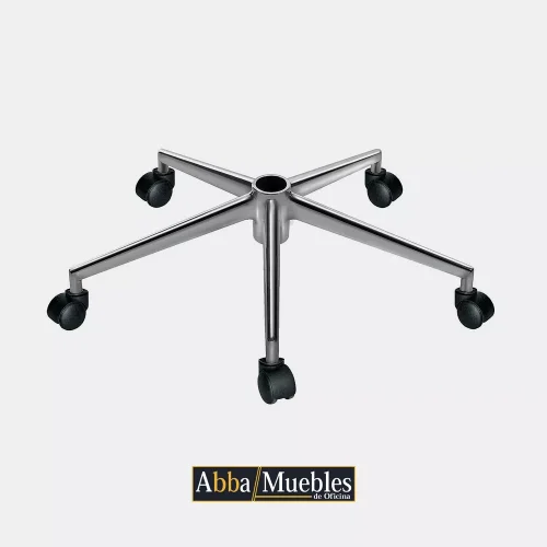 Base metálica con rodajas SILA001