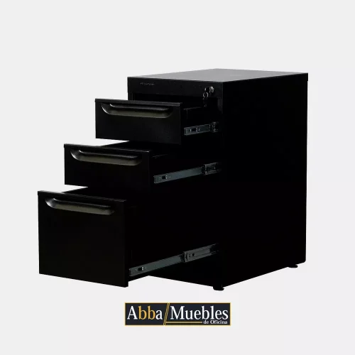 Cajonera con 2 lapiceras y 1 archivero MECA012