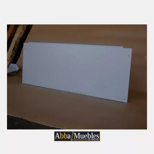 Faldon metálico liso para escritorio MEAM043