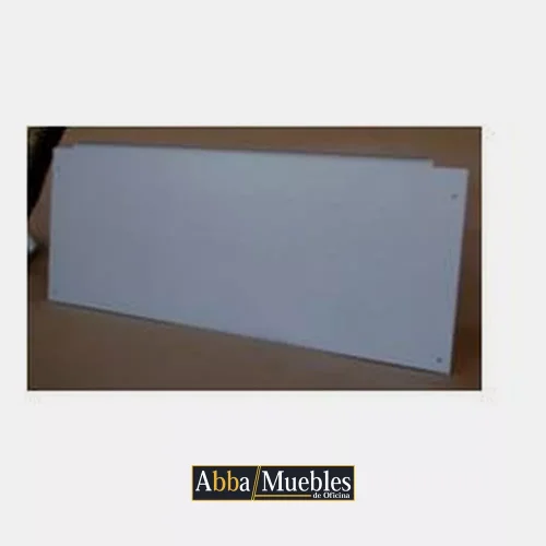 Faldon metálico liso para escritorio MEAM044