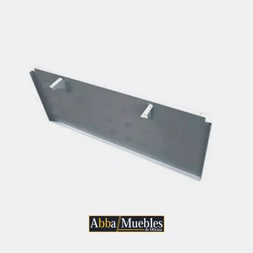 Faldon metálico liso para escritorio MEAM045