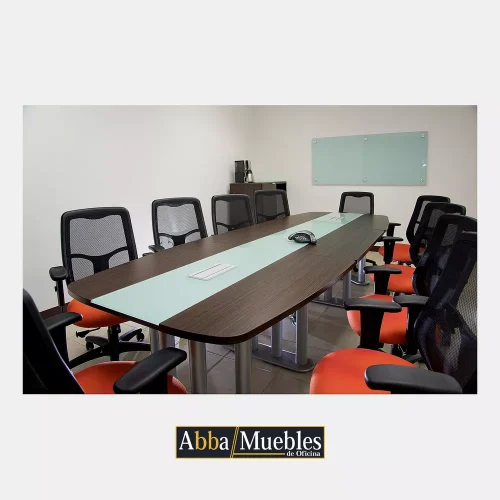 Mesa de juntas HK con cristal