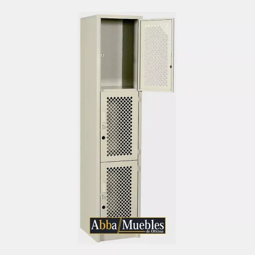 Locker 3 puertas de malla