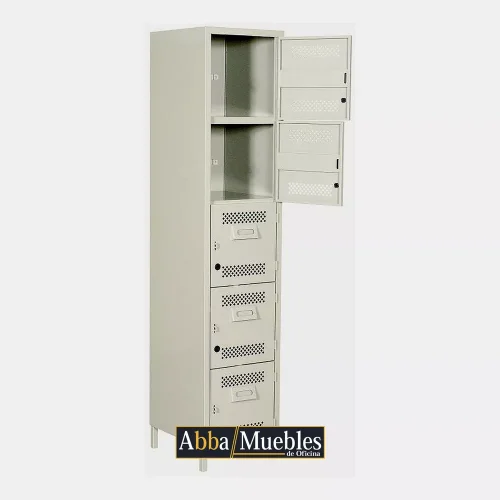 Locker 5 puertas antipolvo