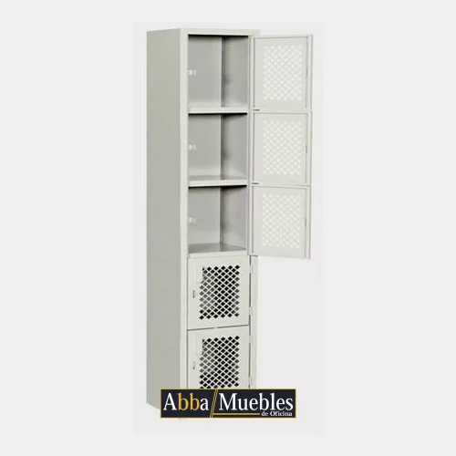 Locker 5 puertas de malla MELO036