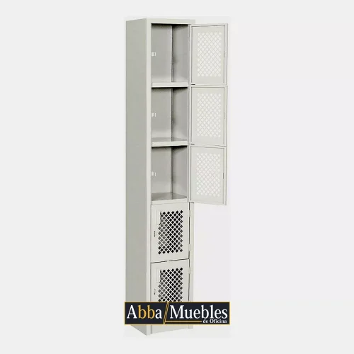 Locker 5 puertas de malla MELO037