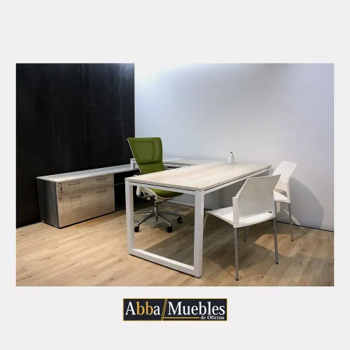 Escritorio plano 4   credenza