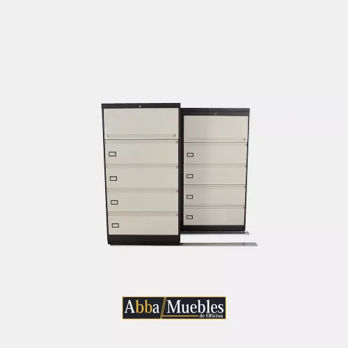 Sistema de archiveros con puertas corredizas MEAH002