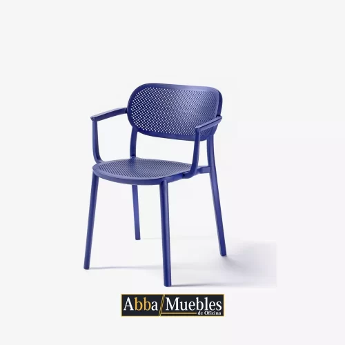 Silla Restaurante Y Decorativa Con Brazos SPLRD-034