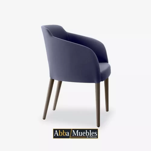 Silla Restaurante Y Decorativa Azul SPLRD-041
